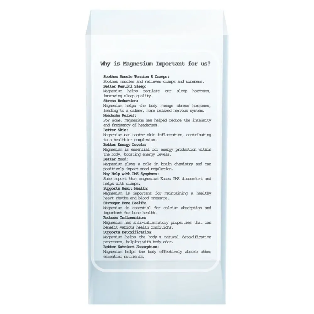 Magnesium Spray Oil -‎ Magnesium Relief by Body Alchemy 4oz